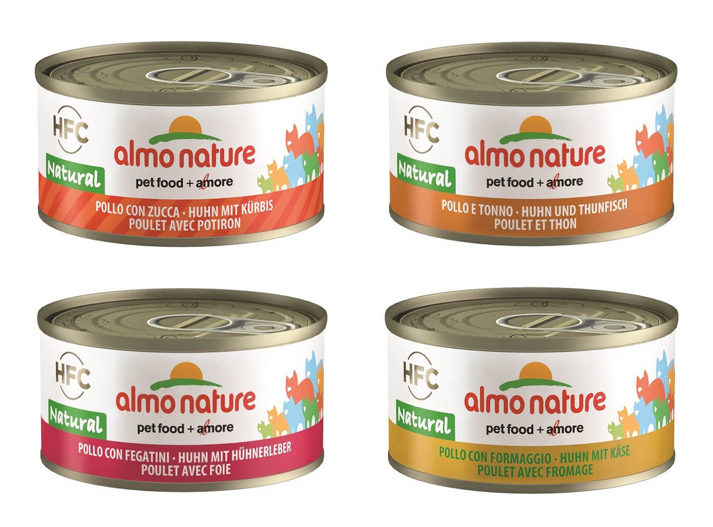 Almo Nature HFC Natural Combipack B Kip 24x70 gr