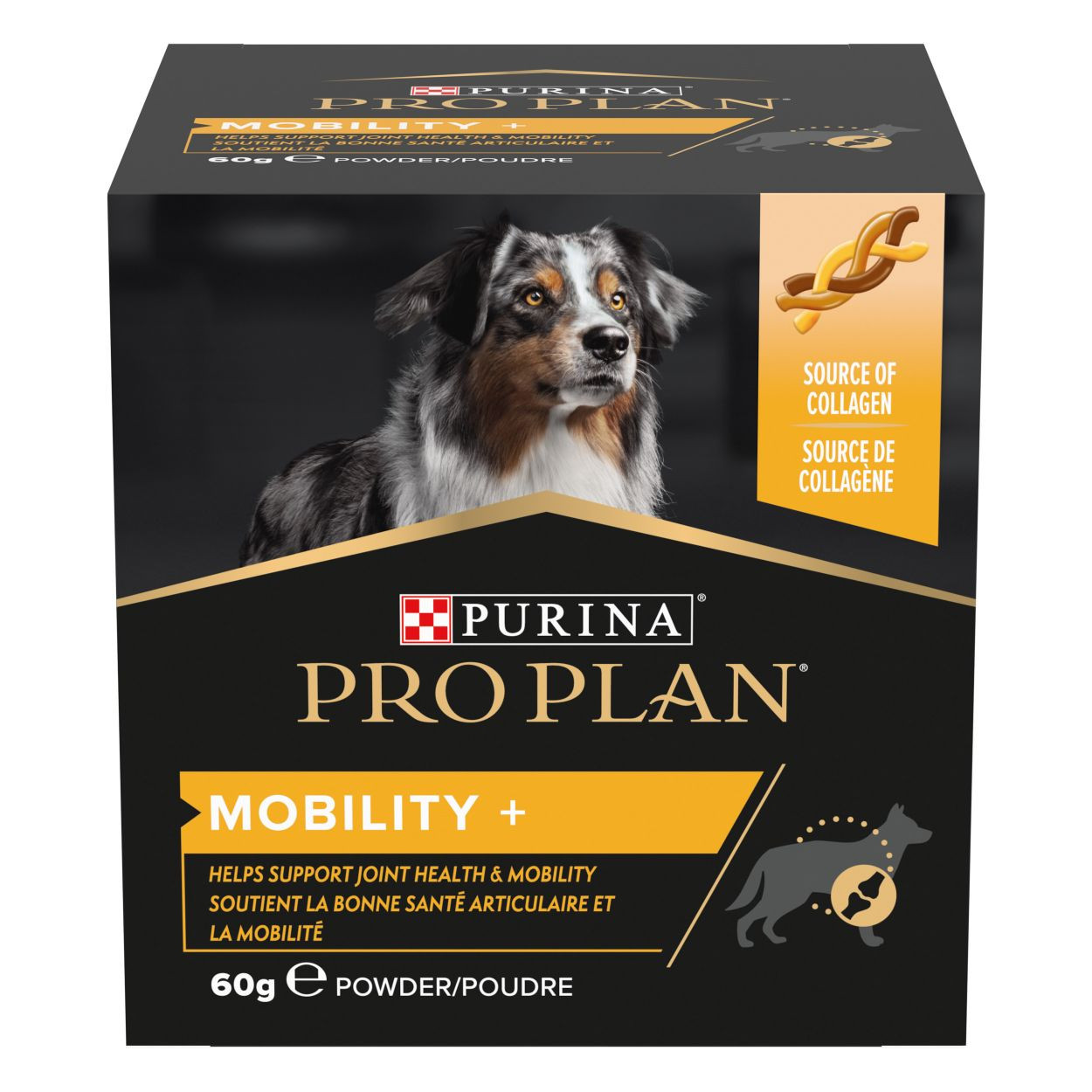 Purina Pro Plan Mobility+ supplement voor honden (poeder 60 g)