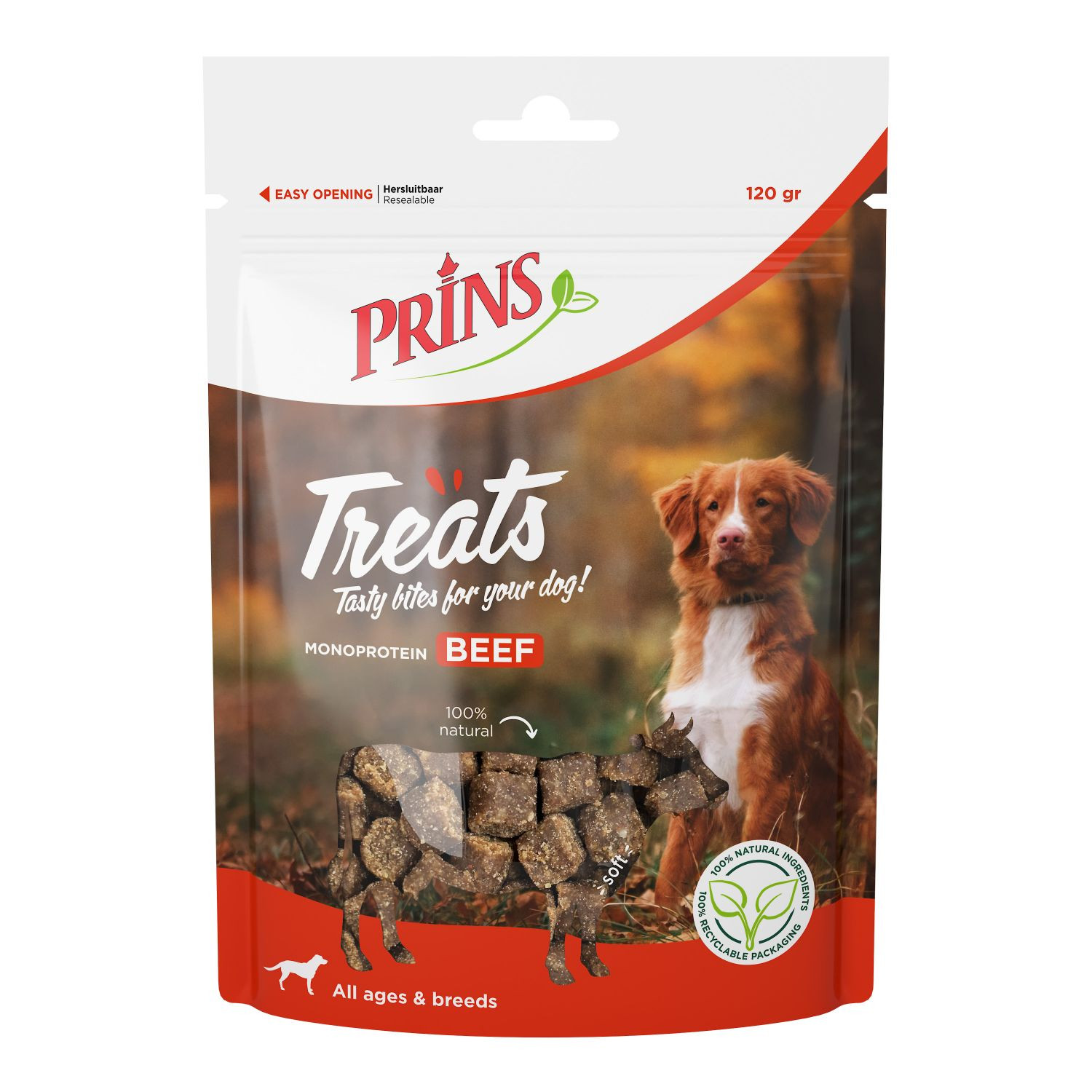 Prins Treats Beef hondensnack (120g)