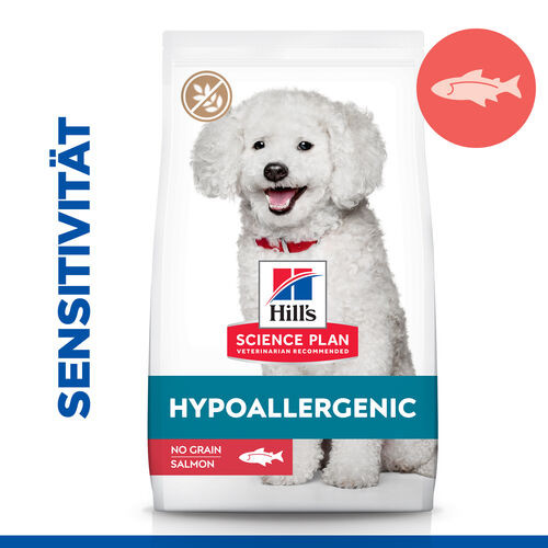 Hill's Adult Small & Mini Hypoallergenic Hundefutter mit Lachs