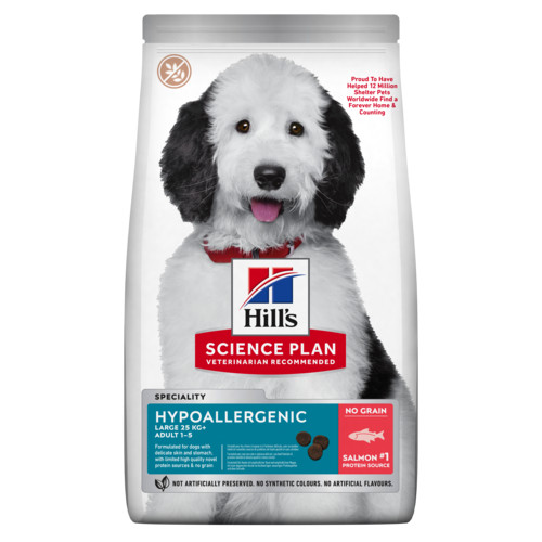 Hill's Adult Large Hypoallergenic Hundefutter mit Lachs