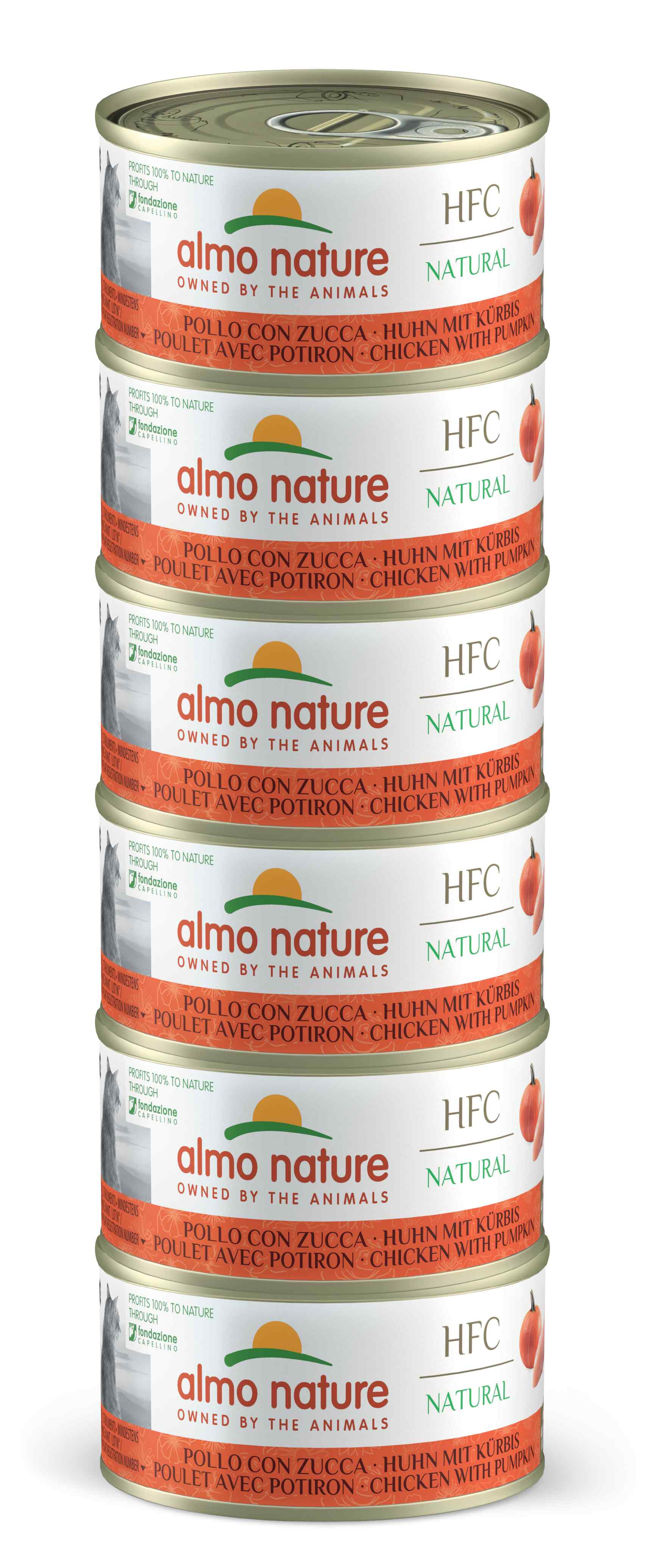 Almo Nature HFC Natural Combipack B Kip 24x70 gr