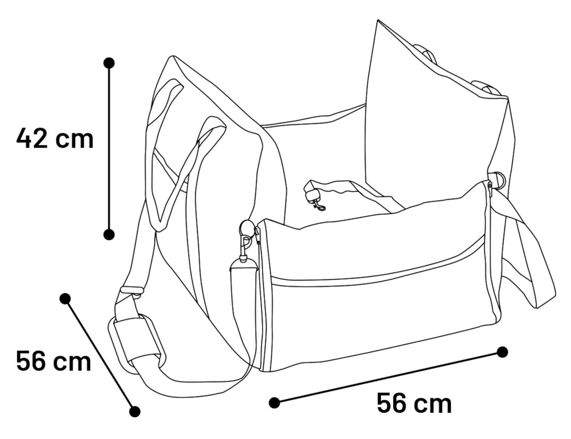 Autostoel Bobba staand 3-in-1 grijs