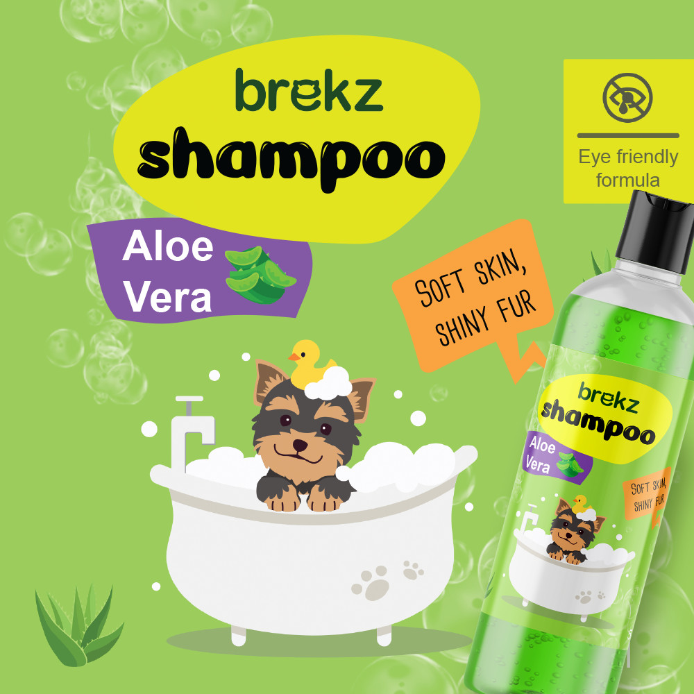 Brekz universele hondenshampoo met Aloë Vera