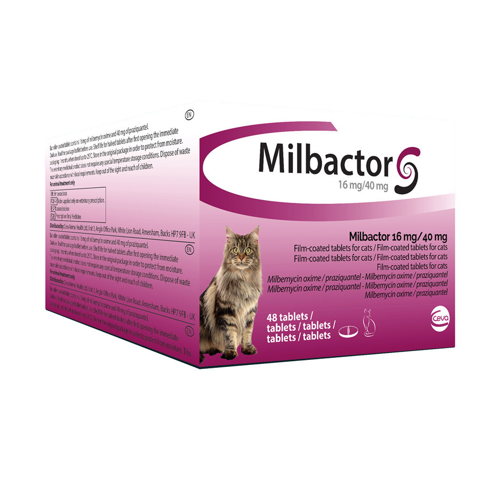 Milbactor Ontwormingsmiddel Grote Kat