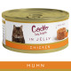 Cadilo Daily Delights - Huhn in Gelee - Nassfutter Katze (70 g)