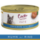 Cadilo Daily Delights - Huhn mit Rind Paté - Nassfutter Katze (70 g)