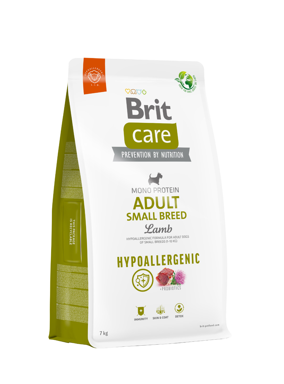 Brit Care Hypoallergenic Adult Small Breed hondenvoer