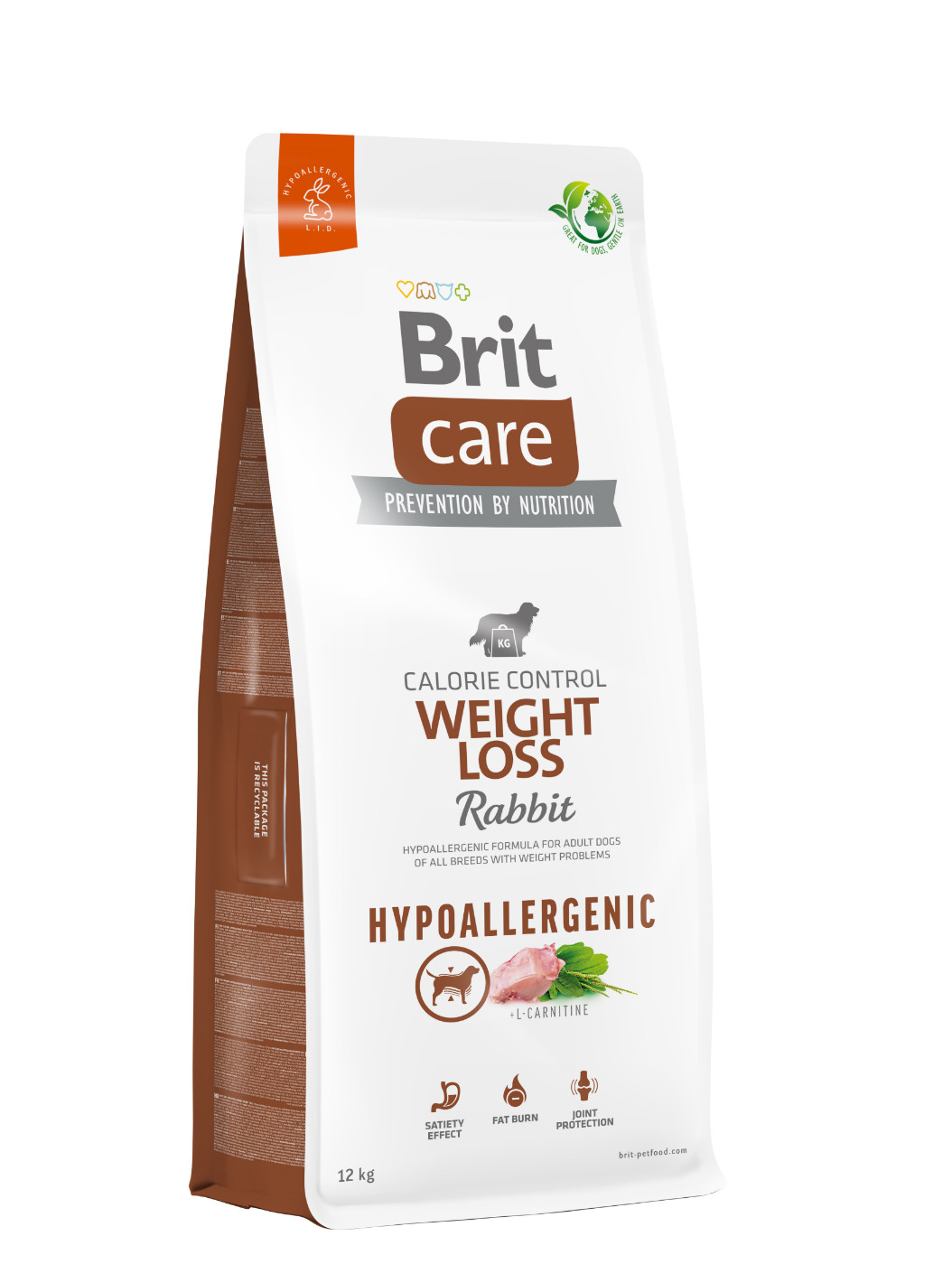 Brit Care Hypoallergenic Weight Loss hondenvoer