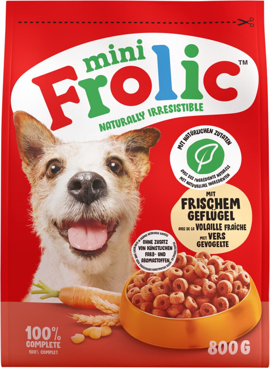 Frolic Mini mit Geflügel Hundefutter