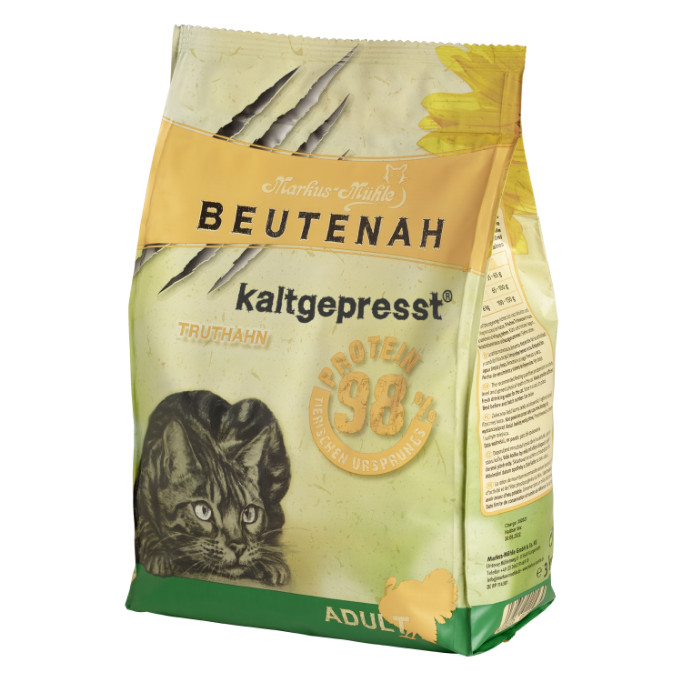 Markus-Mühle Beutenah Adult kalkoen kattenvoer