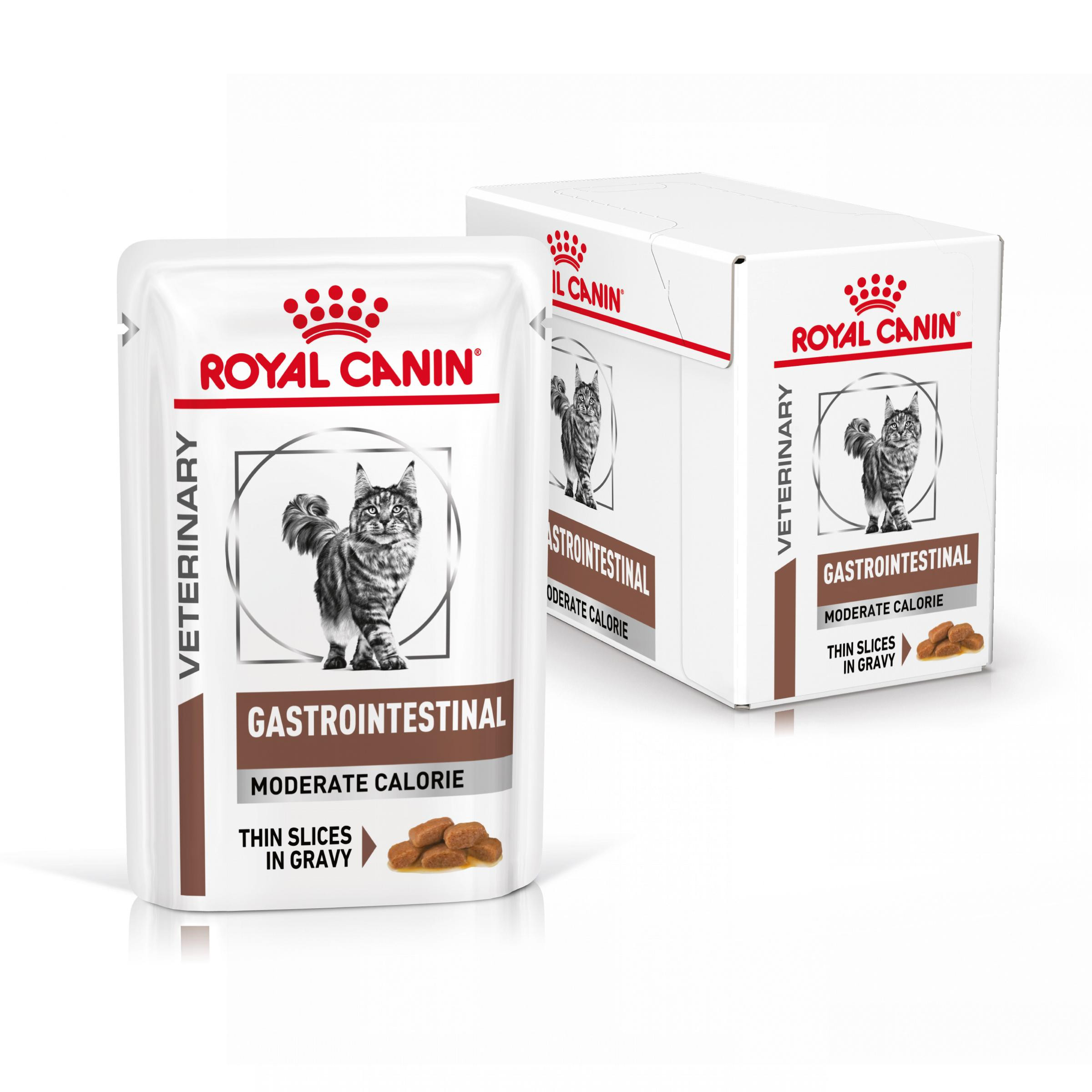 Royal Canin Veterinary Gastro Moderate Calorie zakjes kattenvoer 85 gram