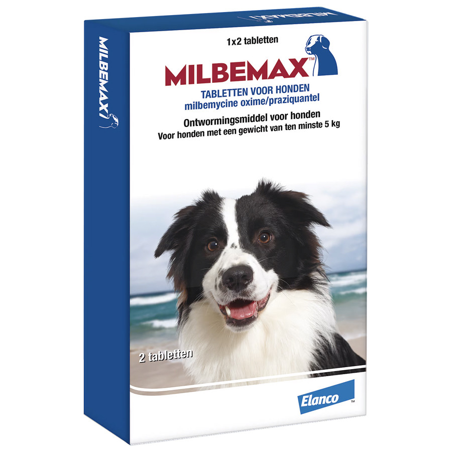 Milbemax Entwurmungstabletten für Hunde ab 5 kg