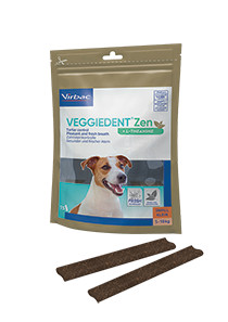 Virbac VeggieDent Zen Small hondensnack 5-10 kg/15 kauwstrips