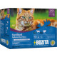 Bozita Indoor & Sterilised Fleischstückchen in Geleé Multipack Nassfutter Katze