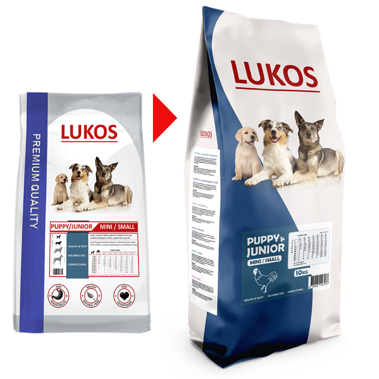 Lukos Puppy en Junior Mini & Small Breeds